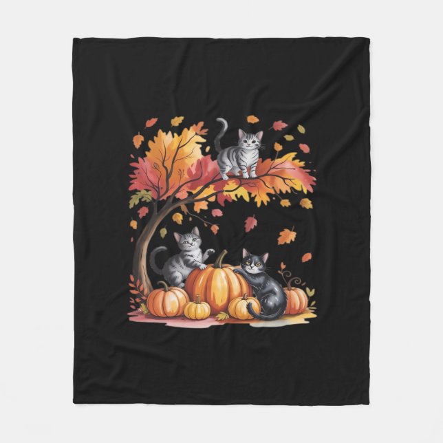 Es ist Fall Y’all Minimal Clean Fleecedecke (Vorderseite)