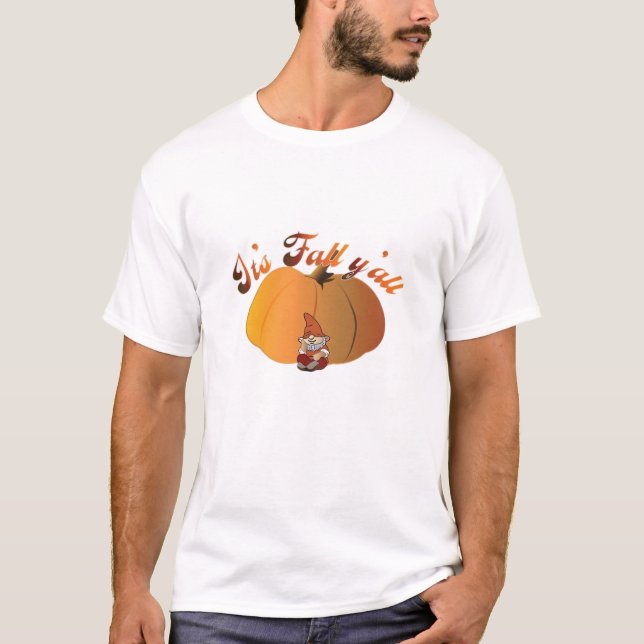 Es ist Fall Y’all Minimal Clean T-Shirt (Vorderseite)