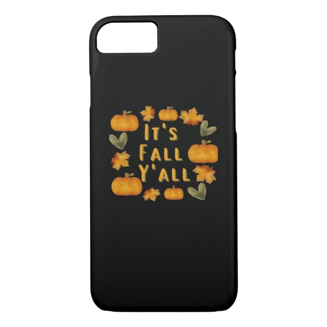 Es ist Fall Y’all Pumpkin Design Creative Art Case-Mate iPhone Hülle (Rückseite)