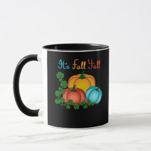 Es ist Fall Y’all Pumpkins Retro Graphic Tasse
