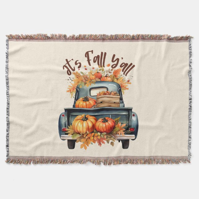 Es ist Fall Y'all Decke (Vorderseite)