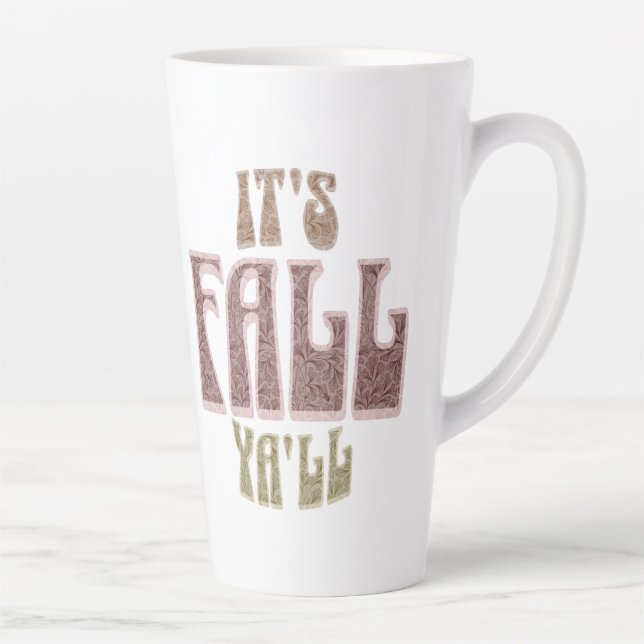 Es ist FALL Ya'LL! Große Tasse (Rechts)