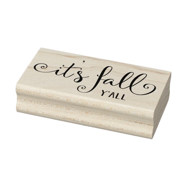 Es ist Fall y'all Gummistempel (Stempel)