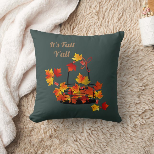 Es ist Fall Y'all Kissen (Decke)