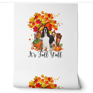 Es ist Fall Y'all Springer Spaniel Hund Halloween Tapete