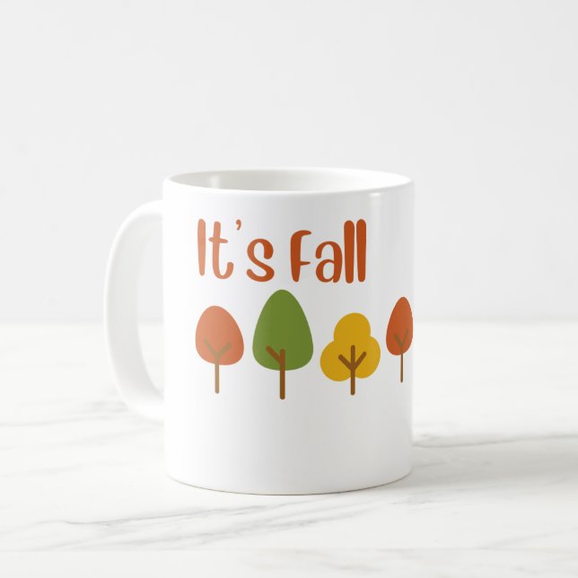 Es ist Fall Ya'll Tasse (Vorderseite Links)