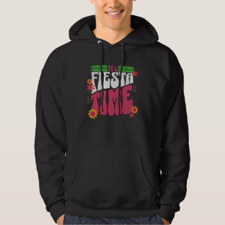 Es ist Fiesta-Zeit Cinco de Mayo Zitat Sprüche Re Hoodie