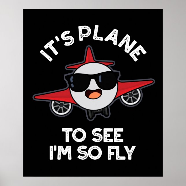 Es ist Flugzeug, zu sehen, dass ich so fliegend bi Poster (Vorne)
