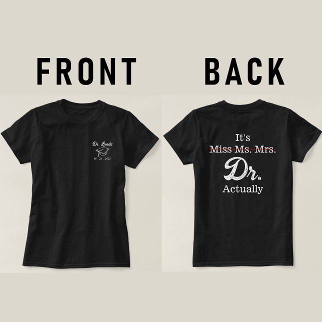 Es ist Frau Dr. Funny Spaß meme T-Shirt (Von Creator hochgeladen)