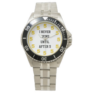 ES IST FÜNF O'CLOCK IRGENDWO ARMBANDUHR