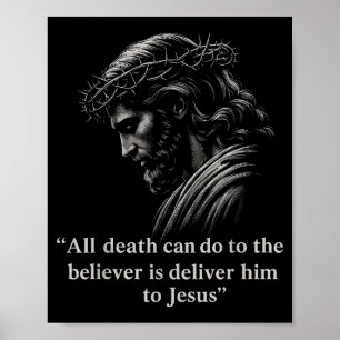 Es ist für Dom, dass Christus uns Jesus-Glauben ge Poster