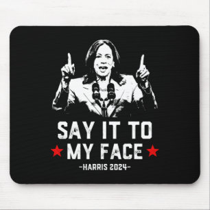 Es ist für mich komisch, Kamala Harris für Presi z Mousepad