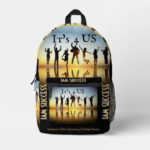 ES IST FÜR UNS BEDRUCKTER RUCKSACK