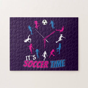 Es ist Fußball-Time-Girls-Fußball-Zitat