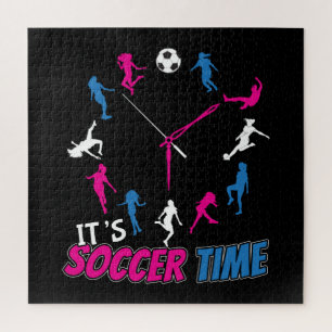 Es ist Fußball-Time-Girls-Fußball-Zitat
