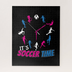 Es ist Fußball-Time-Girls-Fußball-Zitat