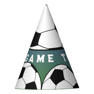 Es ist Game Time Fußball Sport Geburtstag Partyhütchen