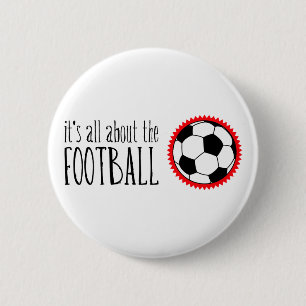 Es ist ganz über den Fußball Button