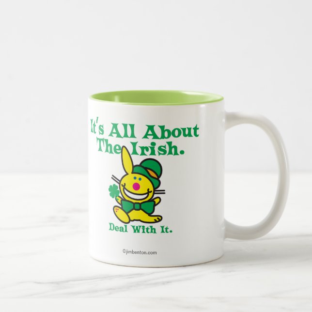 Es ist ganz über die Iren Zweifarbige Tasse (Rechts)