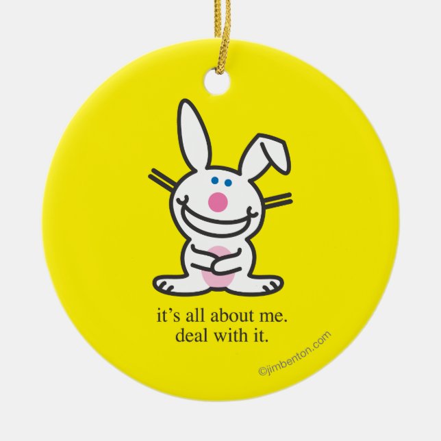 Es ist ganz über mich keramikornament (Vorne)