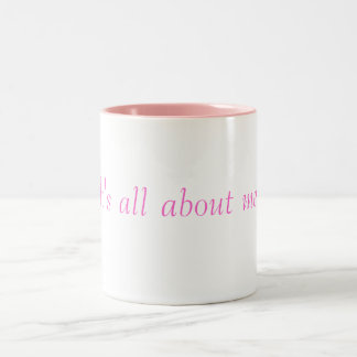 Es ist ganz über mich! Tasse