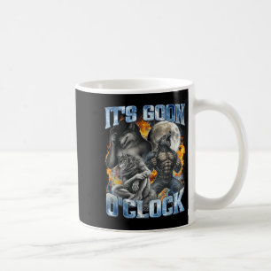 Es ist Goon Uhr Cool Lustig Alpha Wolf Werwolf Mem Kaffeetasse