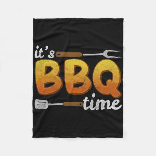 Es ist Grillen Time Grilling Grillen Lover Fleisch Fleecedecke