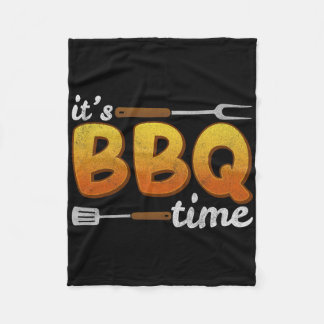 Es ist Grillen Time Grilling Grillen Lover Fleisch Fleecedecke