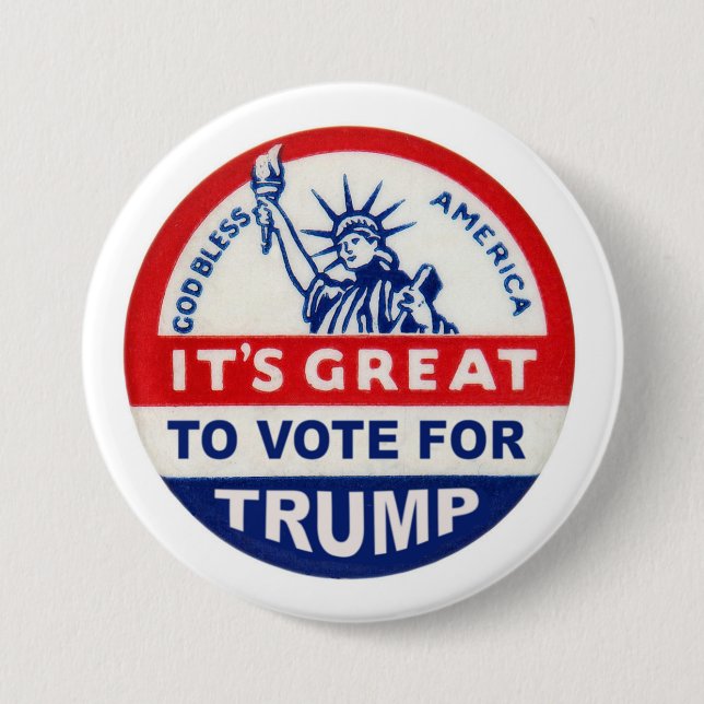 Es ist groß, für Trumpf zu wählen Button (Vorderseite)