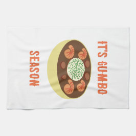 Es ist Gumbo Season Küchentuch