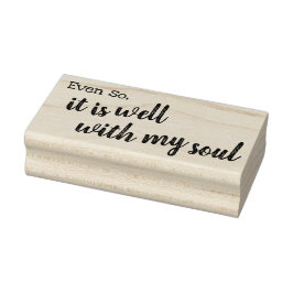 Es ist gut Briefmarke Gummistempel