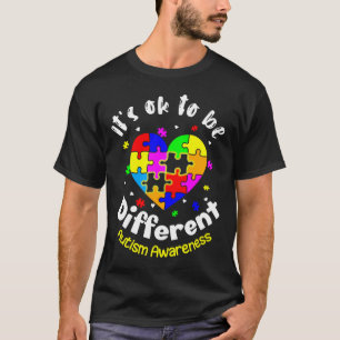 Es ist gut, ein anderer Autismus Bewusstsein Autis T-Shirt