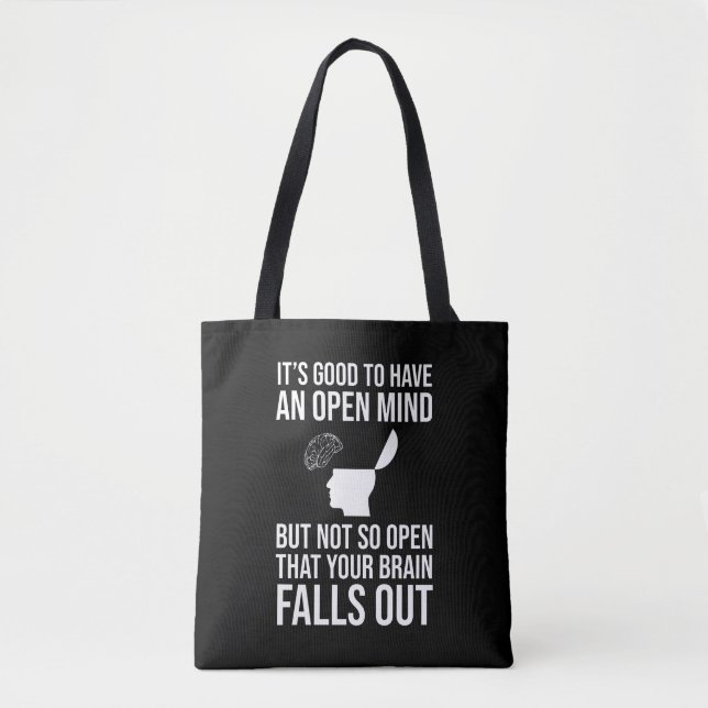 Es ist gut, eine freudvolle Skeptikerin zu haben Tasche (Vorderseite)