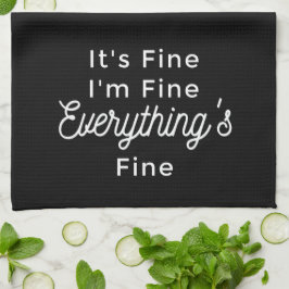 Es ist gut geschirrtuch