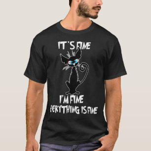 Es ist gut, ich bin gut alles ist fein schwarze Ka T-Shirt