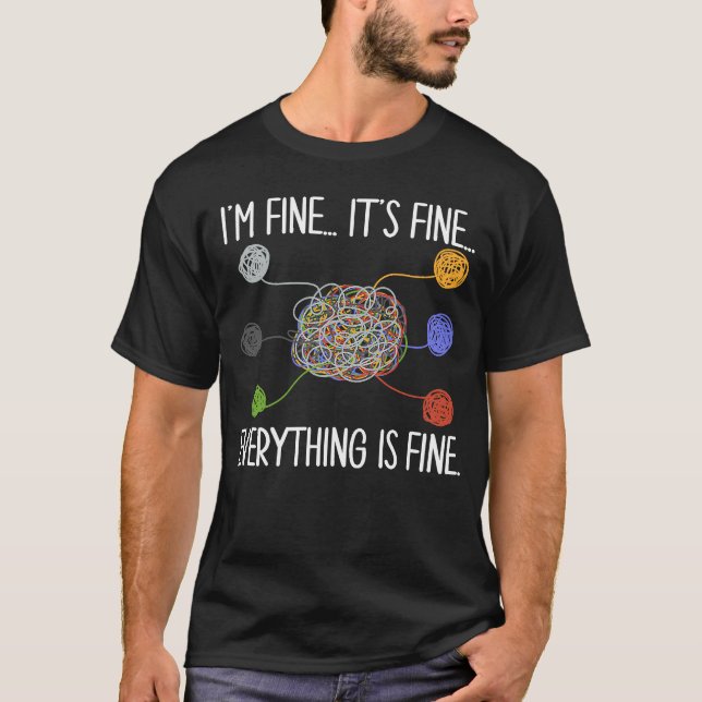 Es ist gut, ich bin gut alles ist schön Weihnachte T-Shirt (Vorderseite)