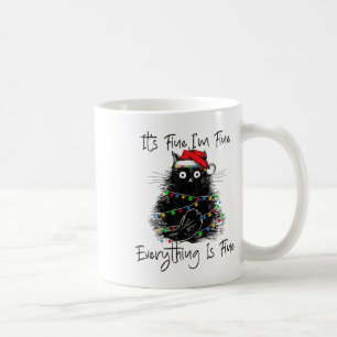 Es ist gut, mir geht's gut, alles ist gut Weihnach Kaffeetasse