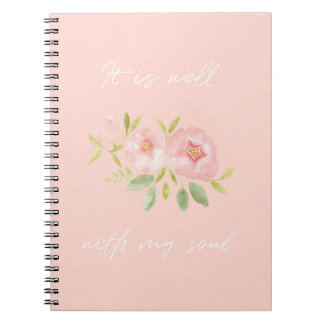 Es ist gut mit meinem Soul Floral Journal Notizblock