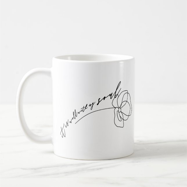 Es ist gut mit meinem Soul Floral Kaffeetasse (Links)