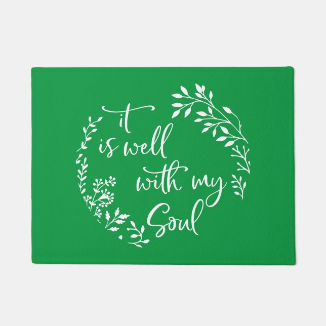 Es ist gut mit meinem Soul Fußmatte (Vorderseite)