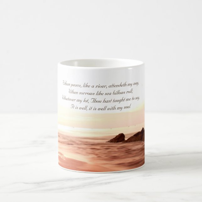 Es ist gut mit meinem Soul, geliebte Hymne Kaffeetasse (Mittel)
