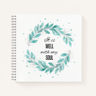 Es ist gut mit meinem Soul-Journal Notizbuch