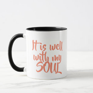 Es ist gut mit meinem SOUL Kaffee Tasse