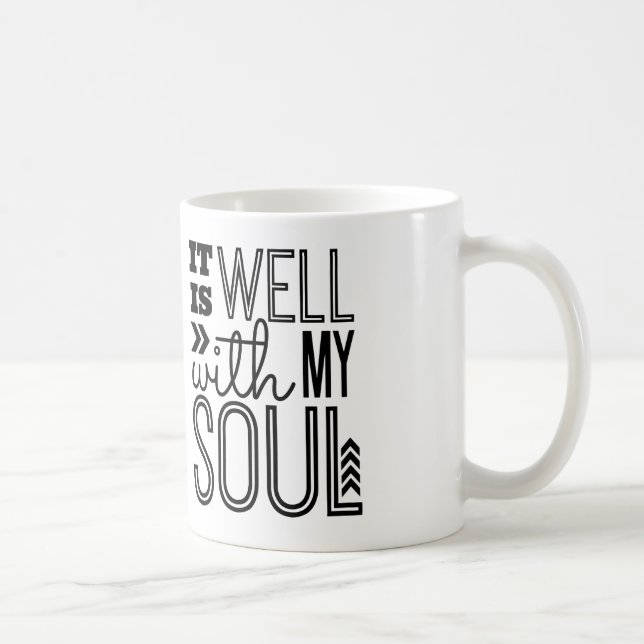 Es ist gut mit meinem Soul Kaffeetasse (Rechts)