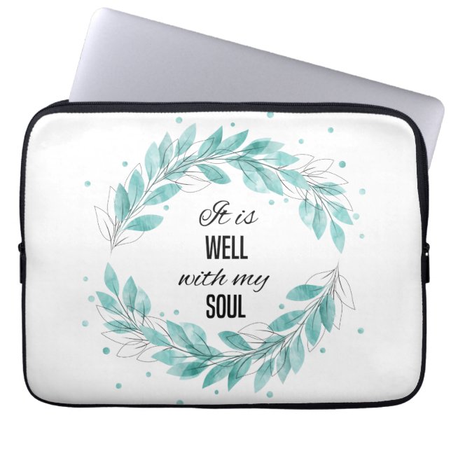Es ist gut mit meinem Soul Laptopschutzhülle (Vorderseite)