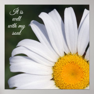 Es ist gut mit meinem Soul Offset Daisy Poster