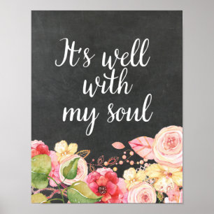 Es ist gut mit meinem Soul-Plakat Poster