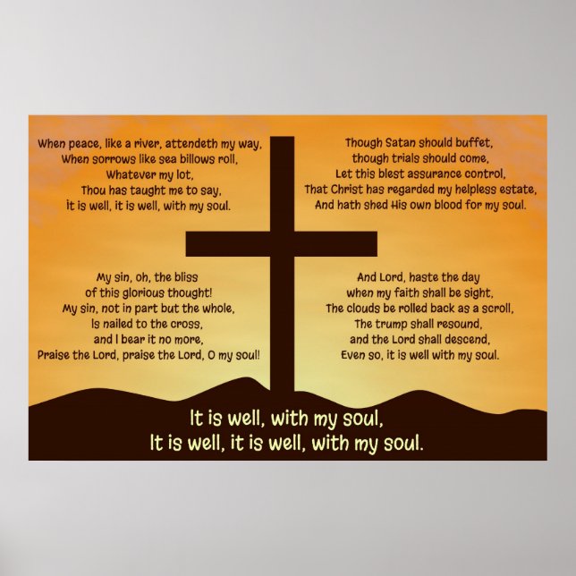 Es ist gut mit meinem Soul-Poster Poster (Vorne)