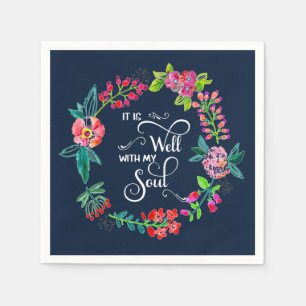 Es ist gut mit meinem Soul Serviette