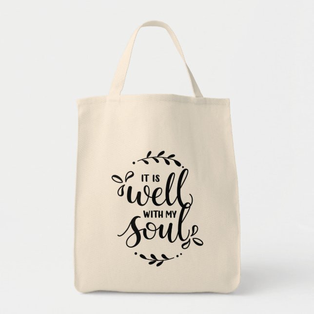 Es ist gut mit meinem Soul - Tasche (Vorne)